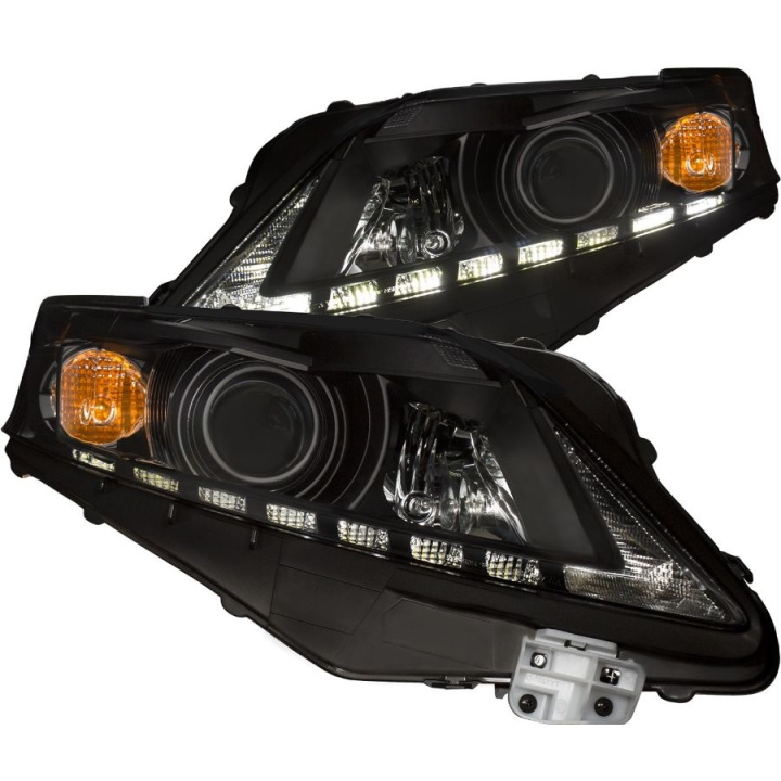 anz111322-3266 Lexus RX350 2010-2012 Projector Strålkastare Med U-Bar Svart ANZO