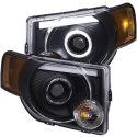 FORD Escape 2008-2012 Projector Strålkastare Med Halo Svart ANZO
