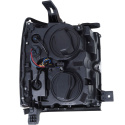 Chevrolet Silverado 3500HD 2015-2019 Projector Strålkastare (Plank Style Design) Svart / Orange ANZO