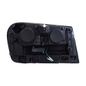 Chevrolet Trailblazer 2006-2009 Projector Strålkastare (Plank Style Design) Svart / Orange ANZO