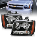 Chevrolet Avalanche / Suburban / Tahoe 2007-2014 Crystal-strålkastare ANZO