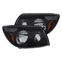 Toyota 4 Runner 2003-2005 Crystal Strålkastare Svarta ANZO