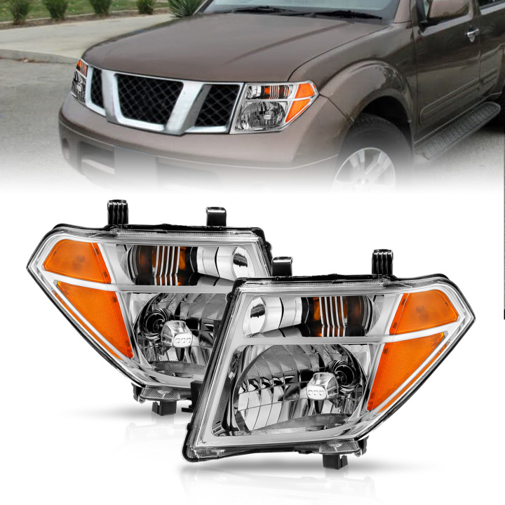 Nissan Frontier / Pathfinder 2005-2008 Crystal-strålkastare ANZO i gruppen Välj bilmodell hos DDESIGN Scandinavia AB (anz111463)
