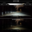 Dodge RAM 1500 2009-2018 / 2500/3500 2010-2018 LED-Strålkastare Krom ANZO