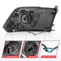 Dodge Ram 1500 / 2500 / 3500 2009-2023 Crystal-strålkastare ANZO