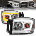 Dodge Ram 1500 / 2500 / 3500 2006-2009 Crystal-strålkastare ANZO