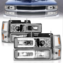 Chevrolet Blazer Full / C1500 / C2500 / C3500 / K1500 / K2500 / K3500 / Suburban / Tahoe 1992-2000 Crystal-strålkastare ANZO