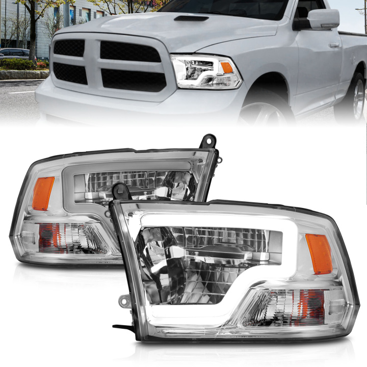 Dodge Ram 1500 / 2500 / 3500 2009-2023 LED-crystalstrålkastare ANZO i gruppen Välj bilmodell hos DDESIGN Scandinavia AB (anz111540)