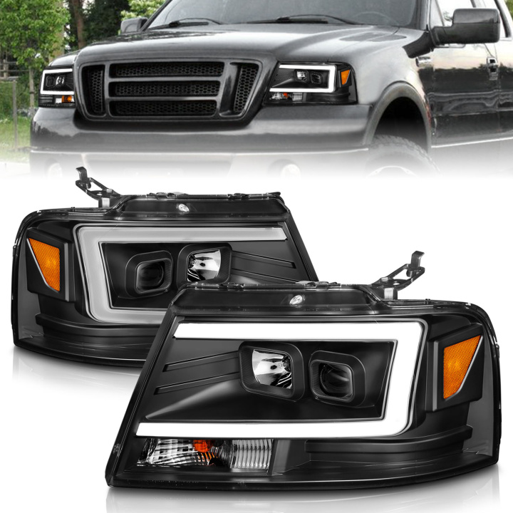 Ford F 150 / Lincoln Mark Lt 2004-2008 Projektorstrålkastare ANZO i gruppen Välj bilmodell hos DDESIGN Scandinavia AB (anz111541)