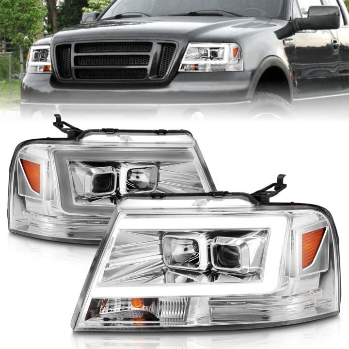 Ford F 150 / Lincoln Mark Lt 2004-2008 Projektorstrålkastare ANZO i gruppen Välj bilmodell hos DDESIGN Scandinavia AB (anz111542)