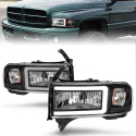 Dodge Ram 1500 / 2500 / 3500 1994-2002 Crystal-strålkastare ANZO