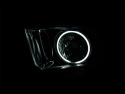 FORD Mustang 2005-2009 Crystal Strålkastare Med Halo Svart (SMD LED) ANZO