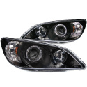 Honda Civic 2/4DR 2004-2005 Projector Strålkastare Med Halo Svart ANZO