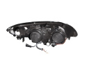 Honda Civic 2/4DR 2004-2005 Projector Strålkastare Med Halo Svart ANZO