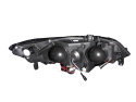 Honda Civic 2DR 2006-2011 Projector Strålkastare Med Halo Svart (SMD LED) ANZO
