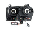 CHRYSLER 300 2005-2010 Crystal Strålkastare Med Halo Krom (SMD LED) ANZO