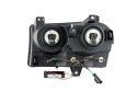 CHRYSLER 300 2005-2010 Crystal Strålkastare Med Halo Svart (SMD LED) ANZO