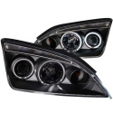 FORD Focus ,ZX3, ZX4, ZX5 2005-2007 Projector Strålkastare Med Halo Svart ANZO