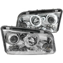 Dodge Charger 2006-2010 Projector Strålkastare Med Halo Krom (SMD LED) ANZO