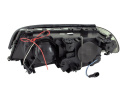 BMW 3 Serie E46 2DR-NON Xenon Models 2000-2003 Projector Strålkastare Med Halo Svart ANZO