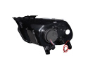 FORD Mustang 2010-2014 Projector Strålkastare Med Halo Svart (SMD LED) ANZO
