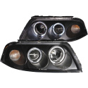Volkswagen Passat 2001-2005 Projector Strålkastare Med Halo Svart ANZO