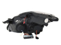 Nissan Altima 2DR 2008-2009 Projector Strålkastare Med Halo Svart (SMD LED) ANZO