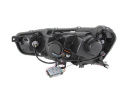 Mitsubishi Lancer 2008-2015 Projector Strålkastare Med Halo Krom (SMD LED) ANZO