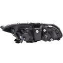 Honda Civic 4DR / 2DR 12-14 2012-2015 Projector Strålkastare Med U-Bar Svart ANZO