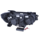 Chevrolet Sonic 4DR / Hatchback 2012-2015 Projector Strålkastare Med Halo Svart (SMD LED) ANZO
