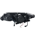 Toyota Camry 2012-2013 Projector Strålkastare Med Halo Svart ANZO