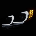 Mazda 6 2014-2015 Projector Strålkastare (Plank Style Design) Svart ANZO