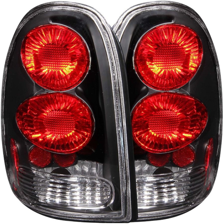 anz211039-3393 CHRYSLER Voyager 1996-2000 Baklampor Svarta ANZO