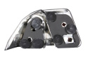 Honda Civic 4DR 2001-2004 Baklampor Svarta ANZO