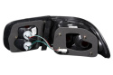 Honda Civic 2/4DR 1992-1995 Baklampor Svarta ANZO