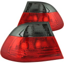 BMW M3 2DR 2001-2006 Baklampor Röda/Röktonade Outer ANZO