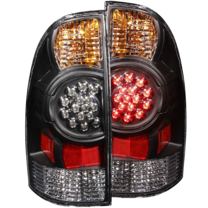 anz311042-2139 Toyota Tacoma 2005-2015 LED Baklampor Svarta ANZO