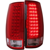 anz311082-2457 Chevrolet Suburban 2007-2014 LED Baklampor Röda/Klara ANZO (1)