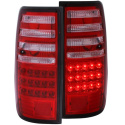 Toyota Land Cruiser FJ 82 Serie 1991-1997 LED Baklampor Röda/Klara ANZO