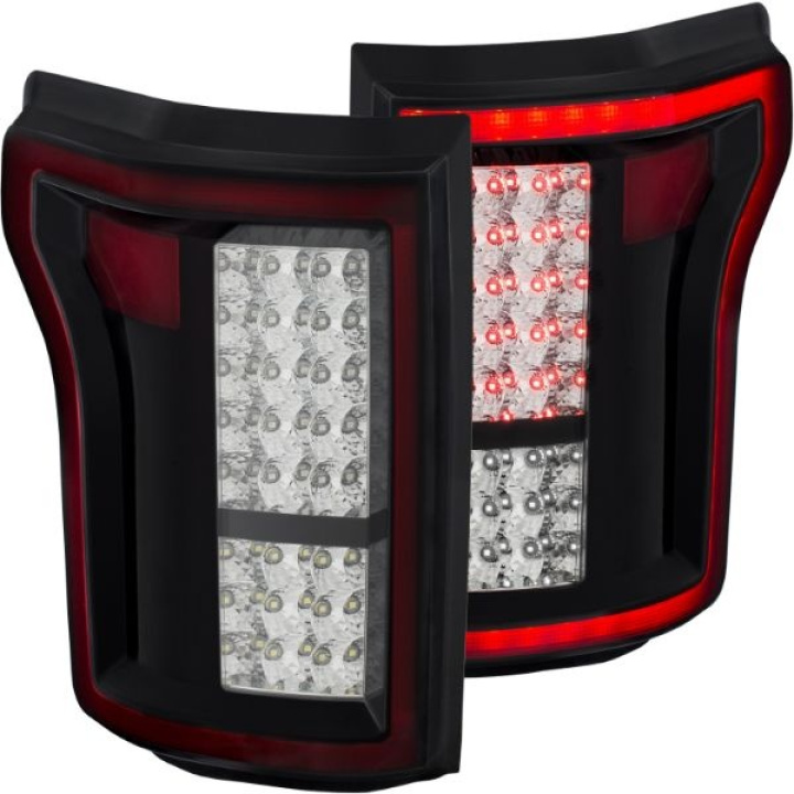anz311262-2483 FORD F-150 2015-2017 LED Baklampor Röda/Klara ANZO