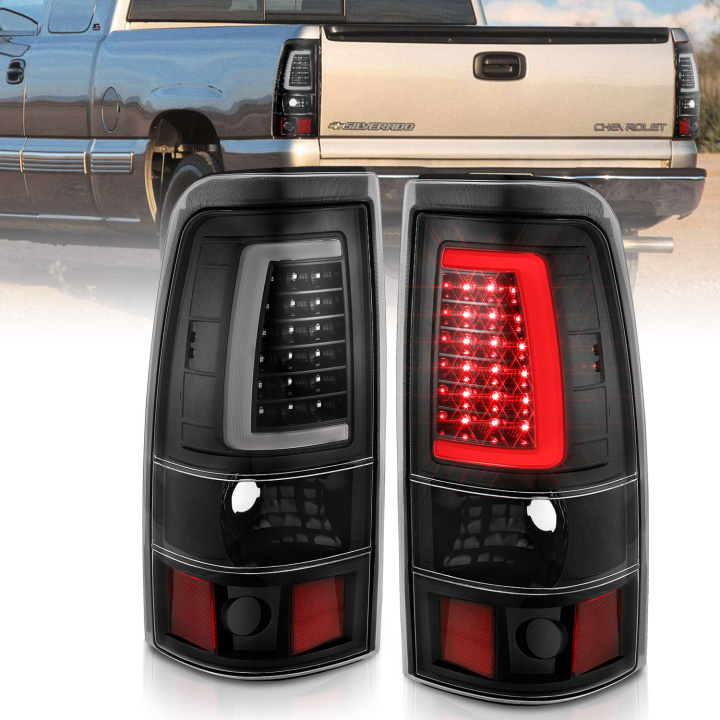 Chevrolet Silverado 1500 / 1500HD / 2500HD / 3500HD 2003-2007 LED-bakljus ANZO i gruppen Välj bilmodell hos DDESIGN Scandinavia AB (anz311333)