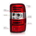 Chevrolet Suburban / Tahoe / GMC Yukon Denali / Xl 2000-2006 LED-bakljus ANZO