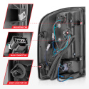 Chevrolet Silverado 1500 / 2500HD / 3500HD 2007-2014 LED-bakljus ANZO