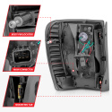 Jeep Grand Cherokee 1999-2004 LED-bakljus ANZO