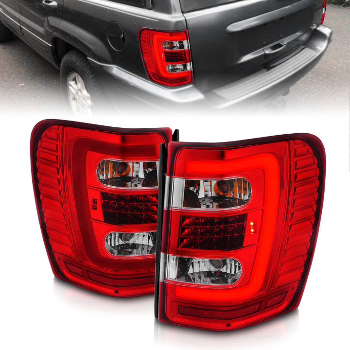 Jeep Grand Cherokee 1999-2004 LED-bakljus ANZO i gruppen Välj bilmodell hos DDESIGN Scandinavia AB (anz311396)