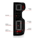 Chevrolet Silverado 1500 / 2500HD / 3500HD 2020-2023 LED-bakljus ANZO