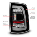 Dodge Ram 1500 / 2500 / 3500 2009-2023 LED-bakljus ANZO