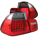 BMW 3 Serie E46 4DR 2002-2005 LED Baklampor Röda/Klara ANZO