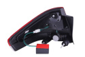FORD Focus 2008-2011 LED Baklampor Röda/Klara ANZO