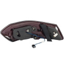 Mercedes Benz E Class W212 4DR 2010-2013 LED Baklampor Röda/Klara ANZO